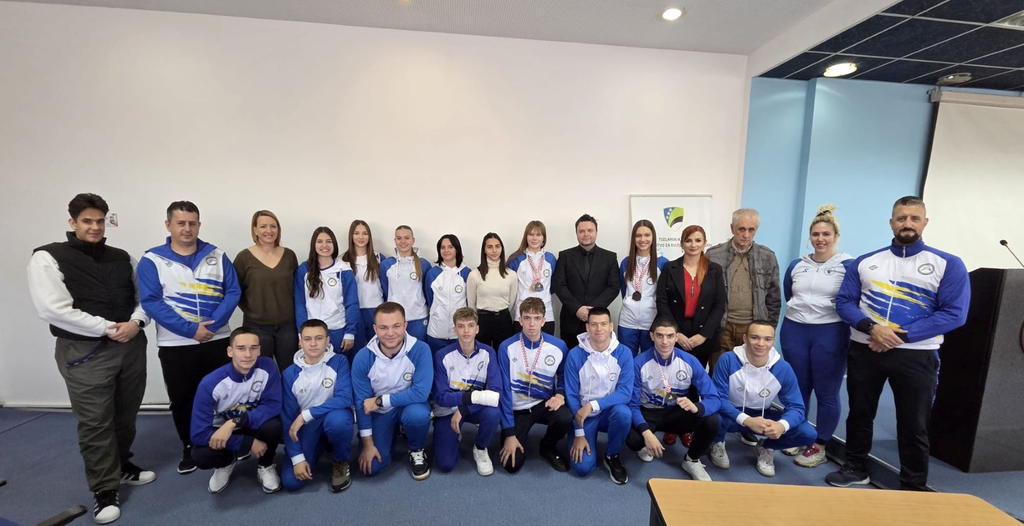 Ministar Gazdić primio najbolje karatiste Balkana