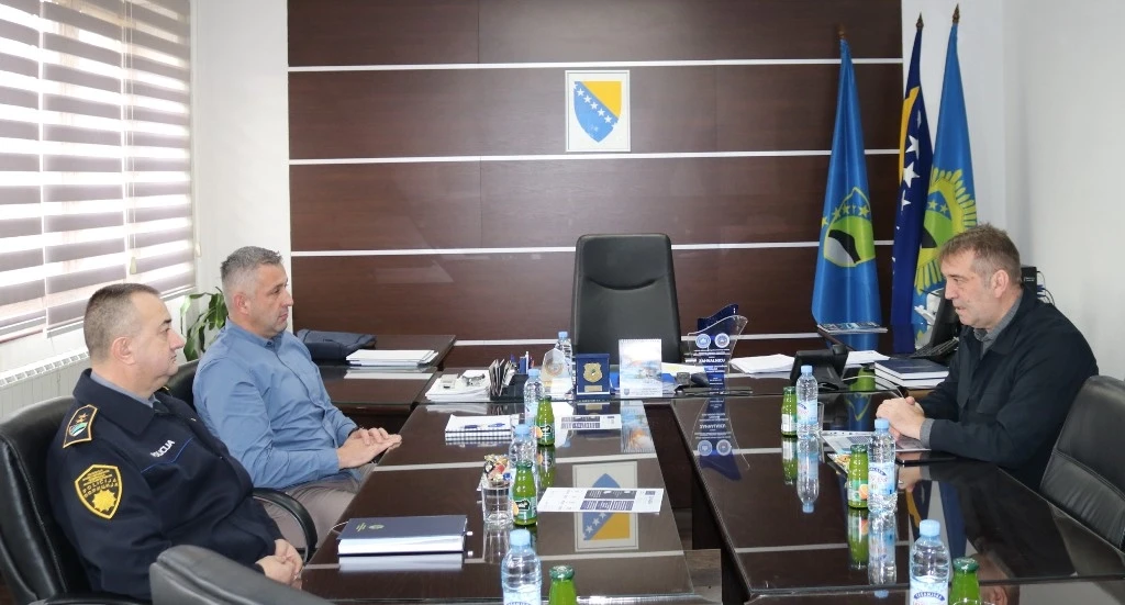 Posjeta voditelja tima projekta EUPA4BiH Ministarstvu unutrašnjih poslova Tuzlanskog kantona